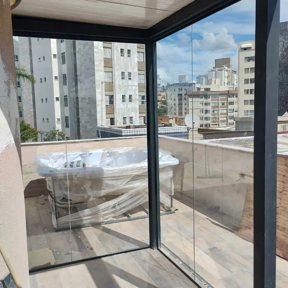 vidraçaria em belo horizonte soluções para área de cobertura