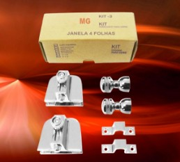 Kit Acessório Janela 4 Folhas