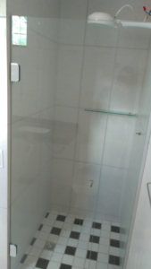 Box para Banheiro de abrir com dobradiças